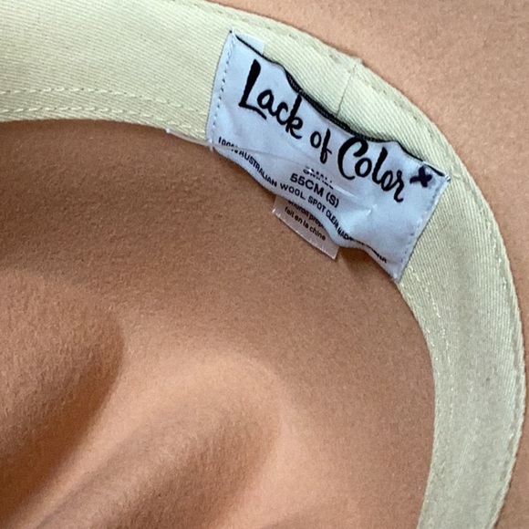 Free people lack of color the ridge felt hat new size small - Picture 11 of 11